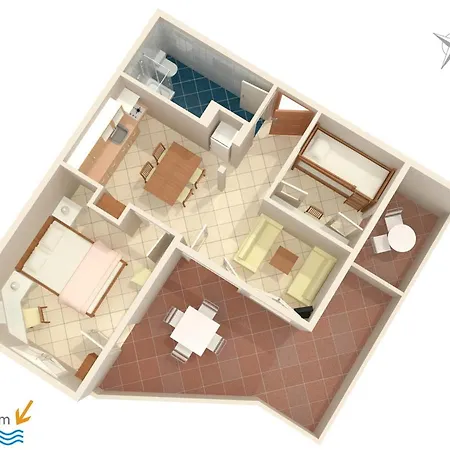 With A Parking Space - Torovi - - Pedinka, - 294 Apartment *